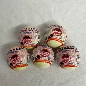 M.C. Sweet’s Bath Delights Tropical Sunset Bath Bomb lot of 5